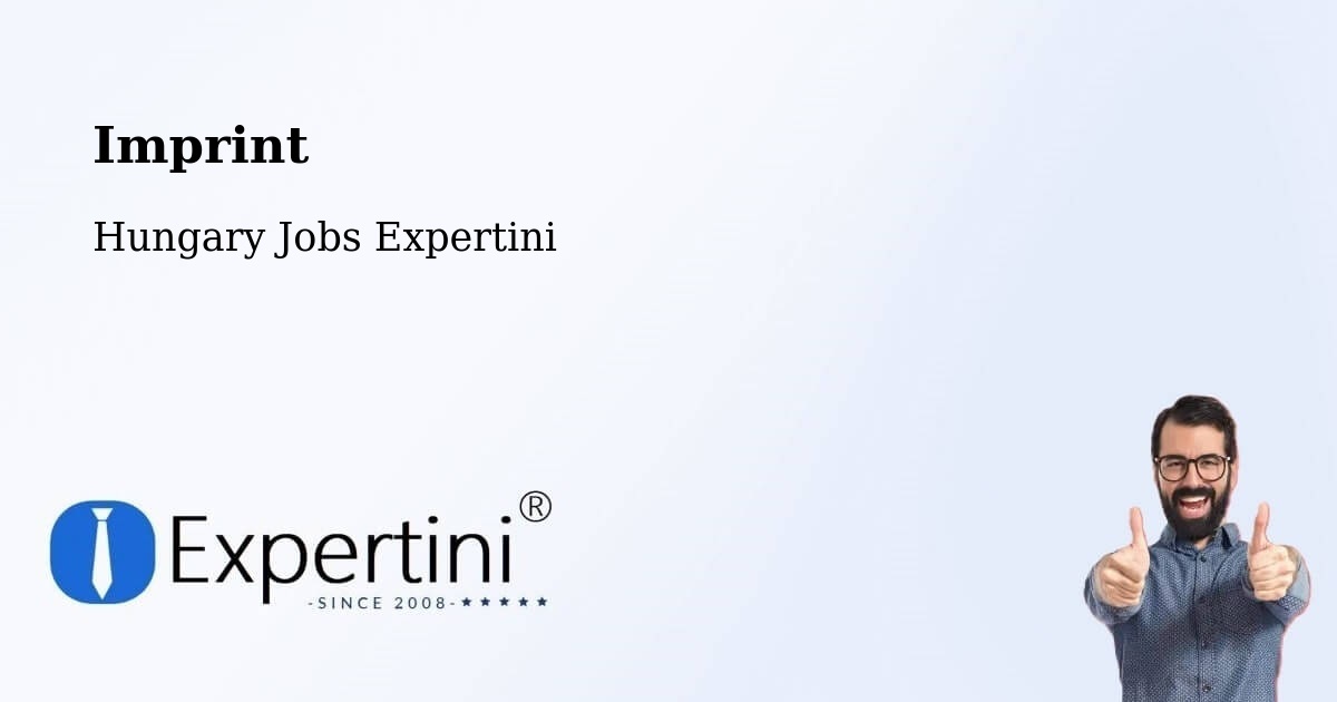 Imprint – Kőszeg - Hungary Jobs Expertini